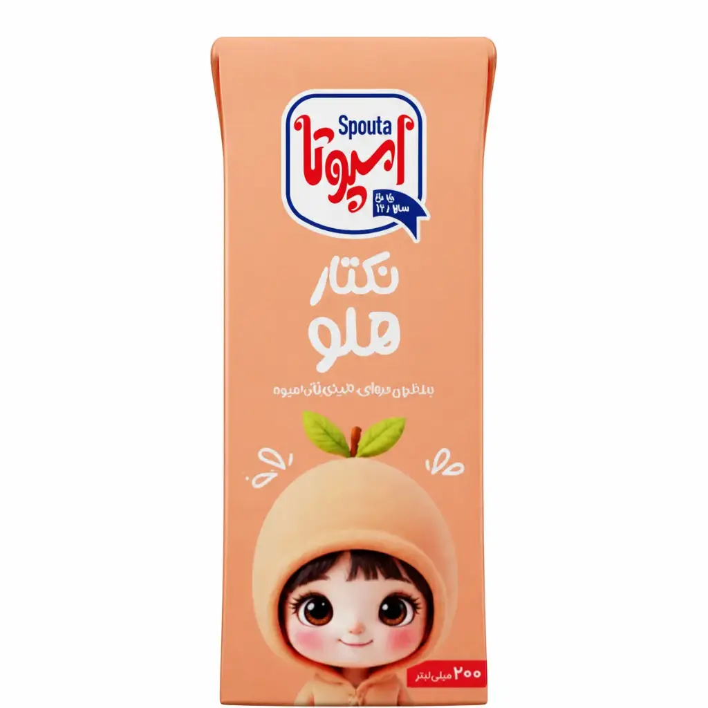 نکتار هلو اسپوتا