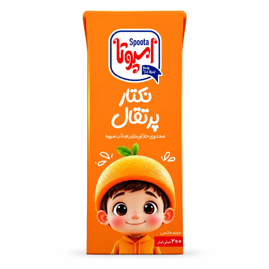 نکتار پرتقال اسپوتا