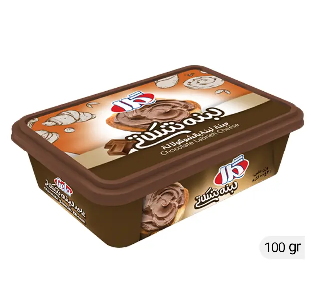 پنیر لبنه شکلاتی ۱۰۰ گلا