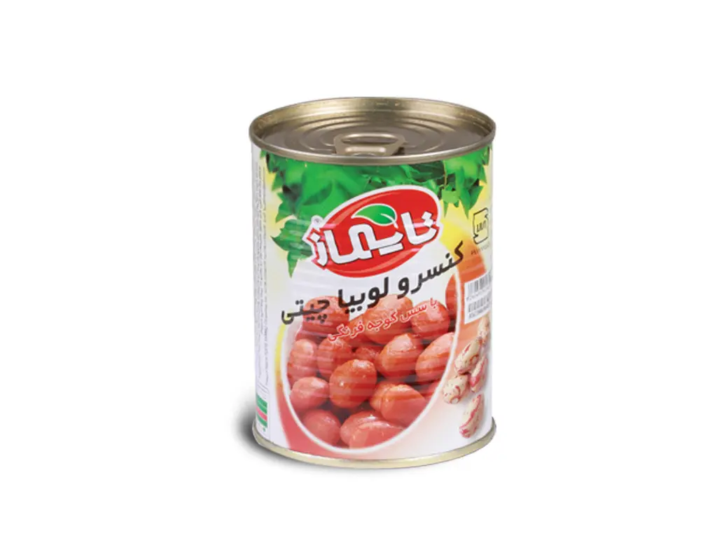کنسرو لوبیا چیتی ۳۷۰ گرم تایماز