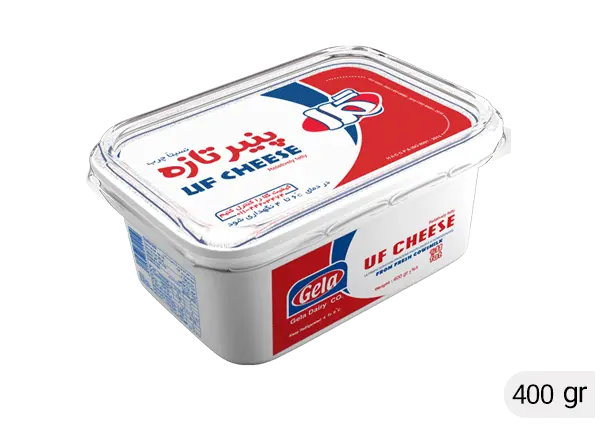 پنیر سفید 400 گرمی نسبتاً چرب گلا