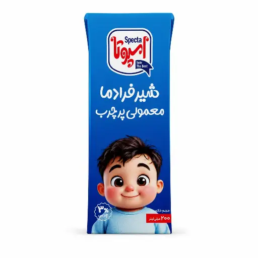 [902] شیر۲۰۰پرچرب اسپوتا